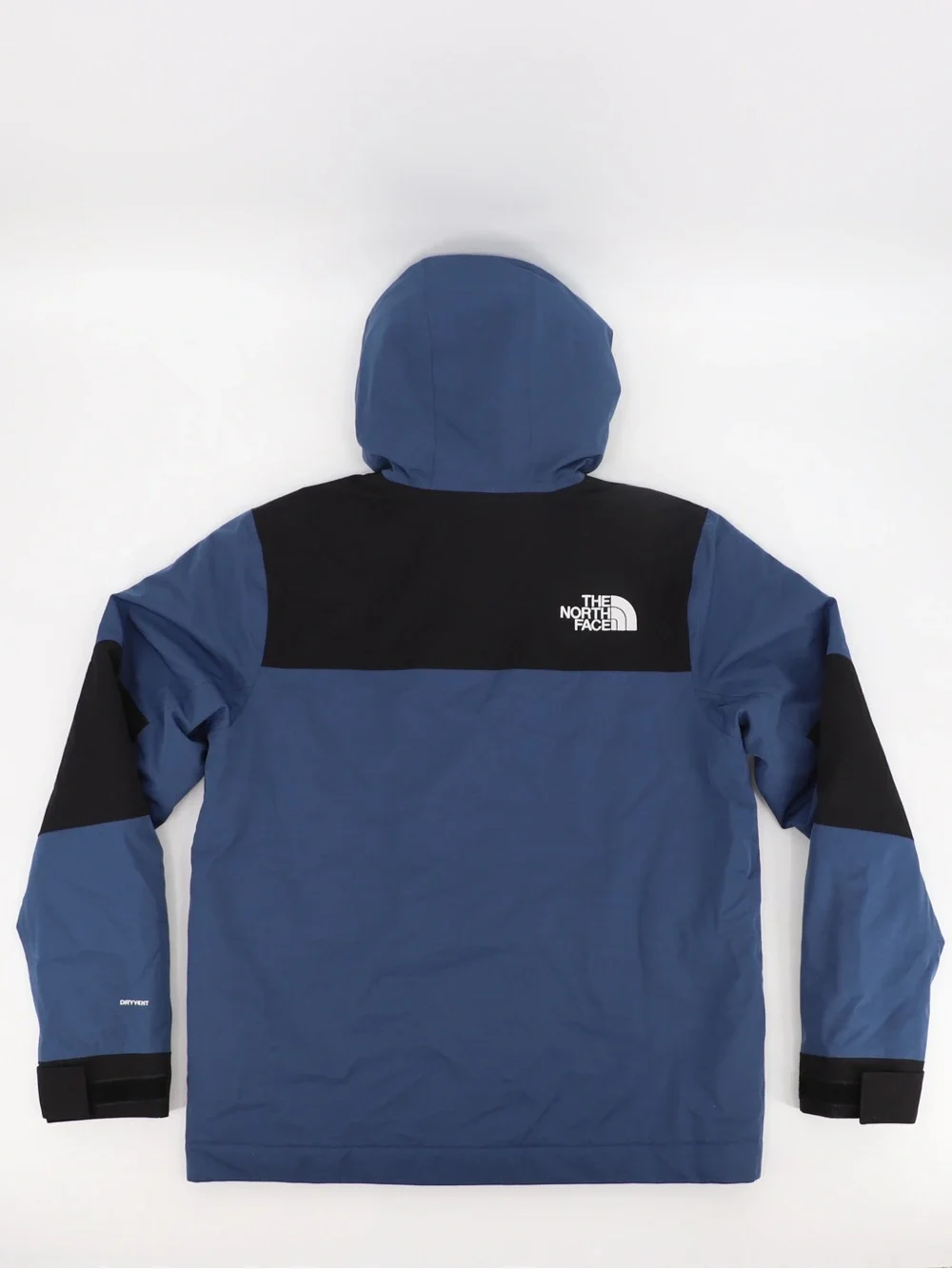 New The North Face Men’s Medium Cypress Insulated Parka Blue Black Authentic